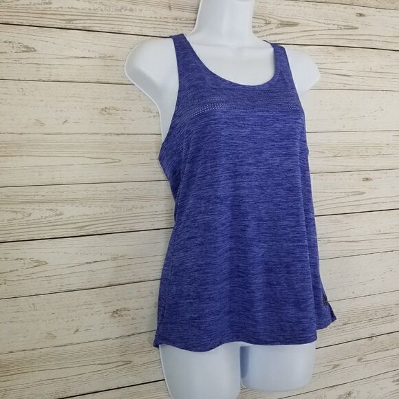 Nwt adidas climalite laser tank DT5615 womens size small blue black tank top. - Picture 2 of 12
